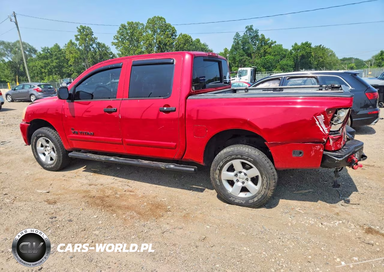 2007 Nissan Titan Xe Ffv VIN:1N6BA07A57N200306 - 2