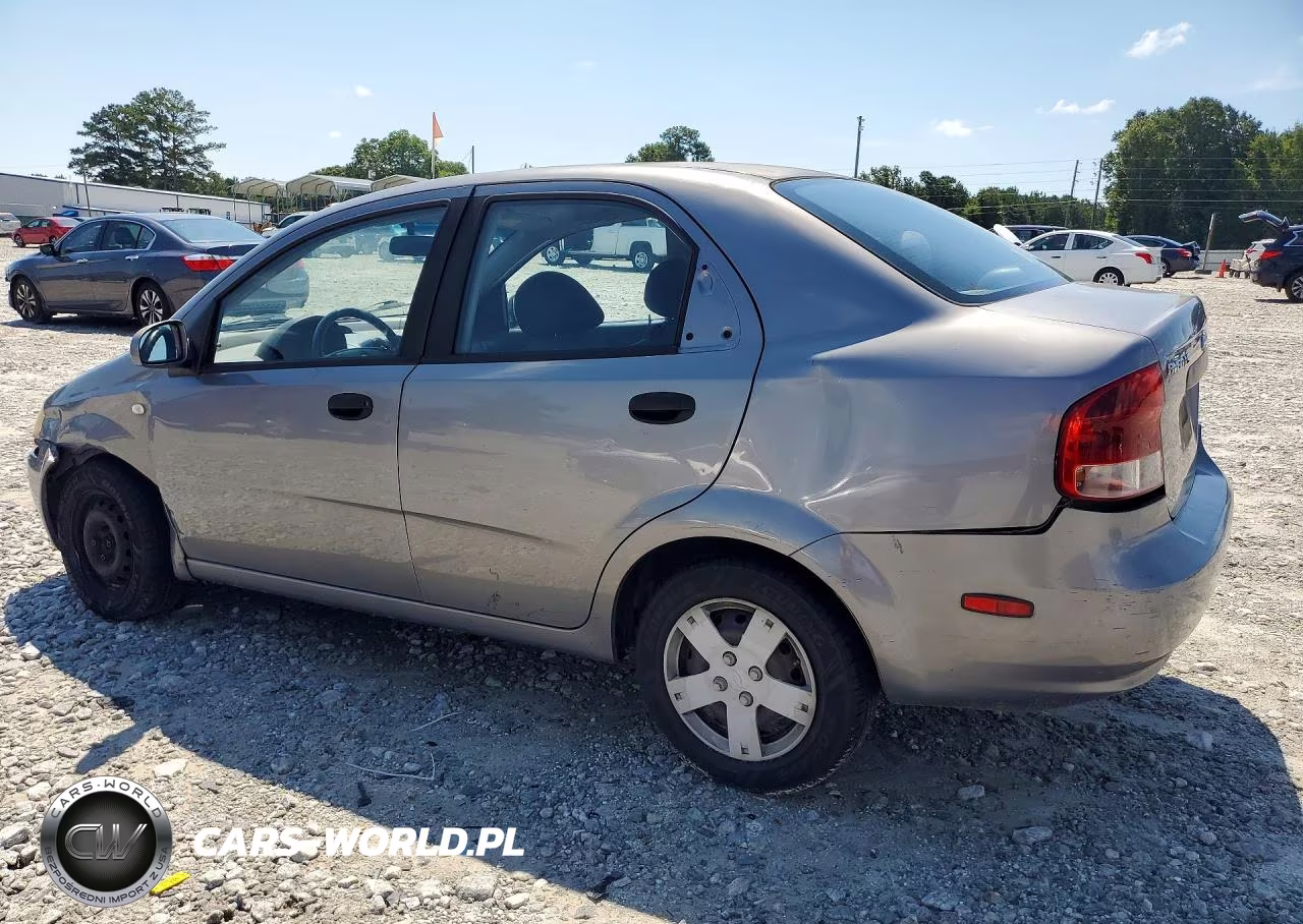2006 Chevrolet Aveo Base-Ls VIN:KL1TD56626B642881 - 2