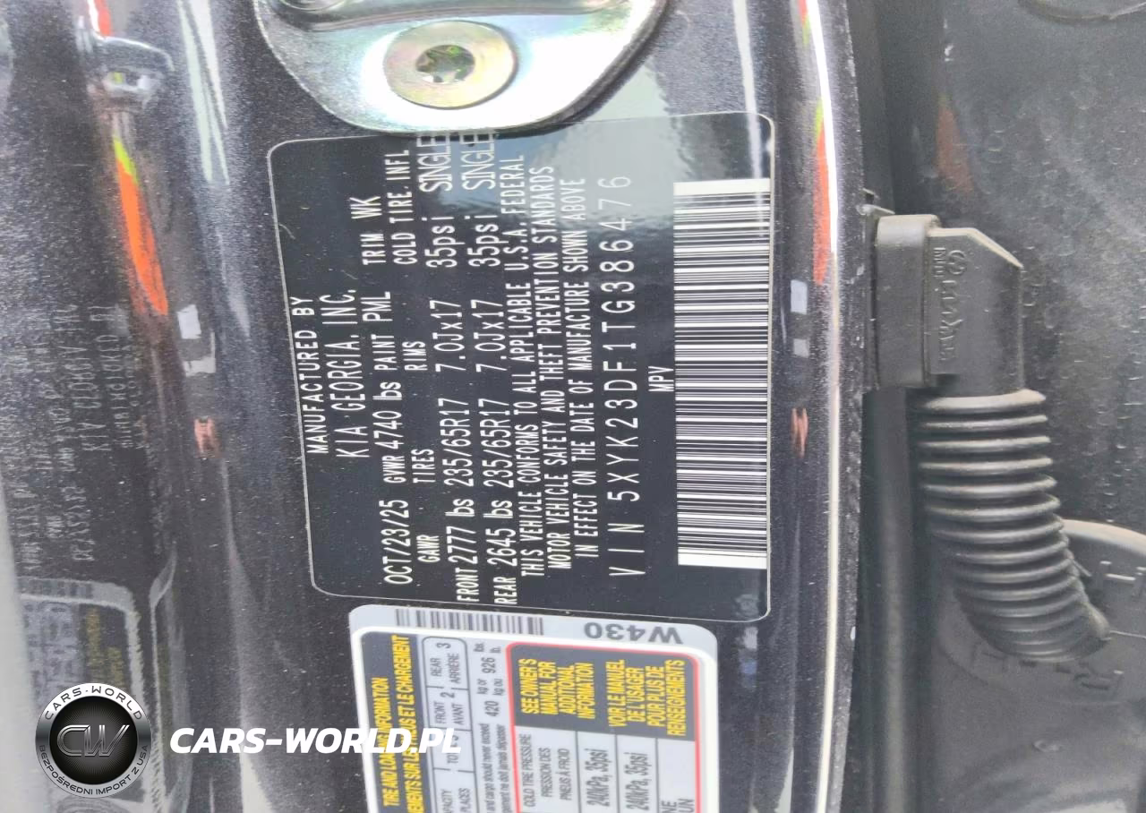 2026 Kia Sportage Lx VIN:5XYK23DF1TG386476 - 14