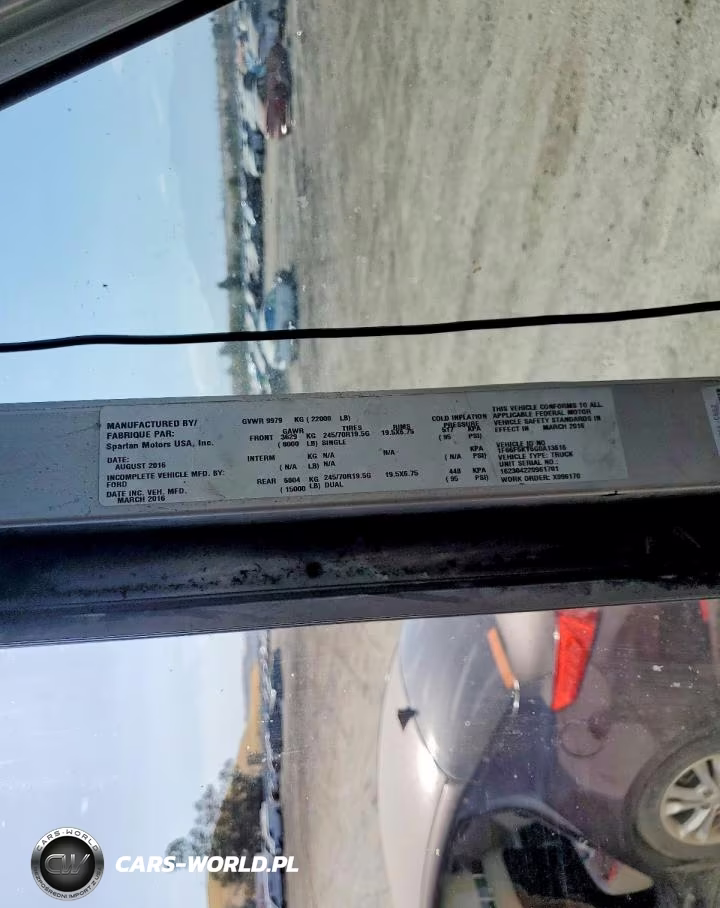 2016 Ford F59 VIN:1F66F5KY6G0A13616 - 13