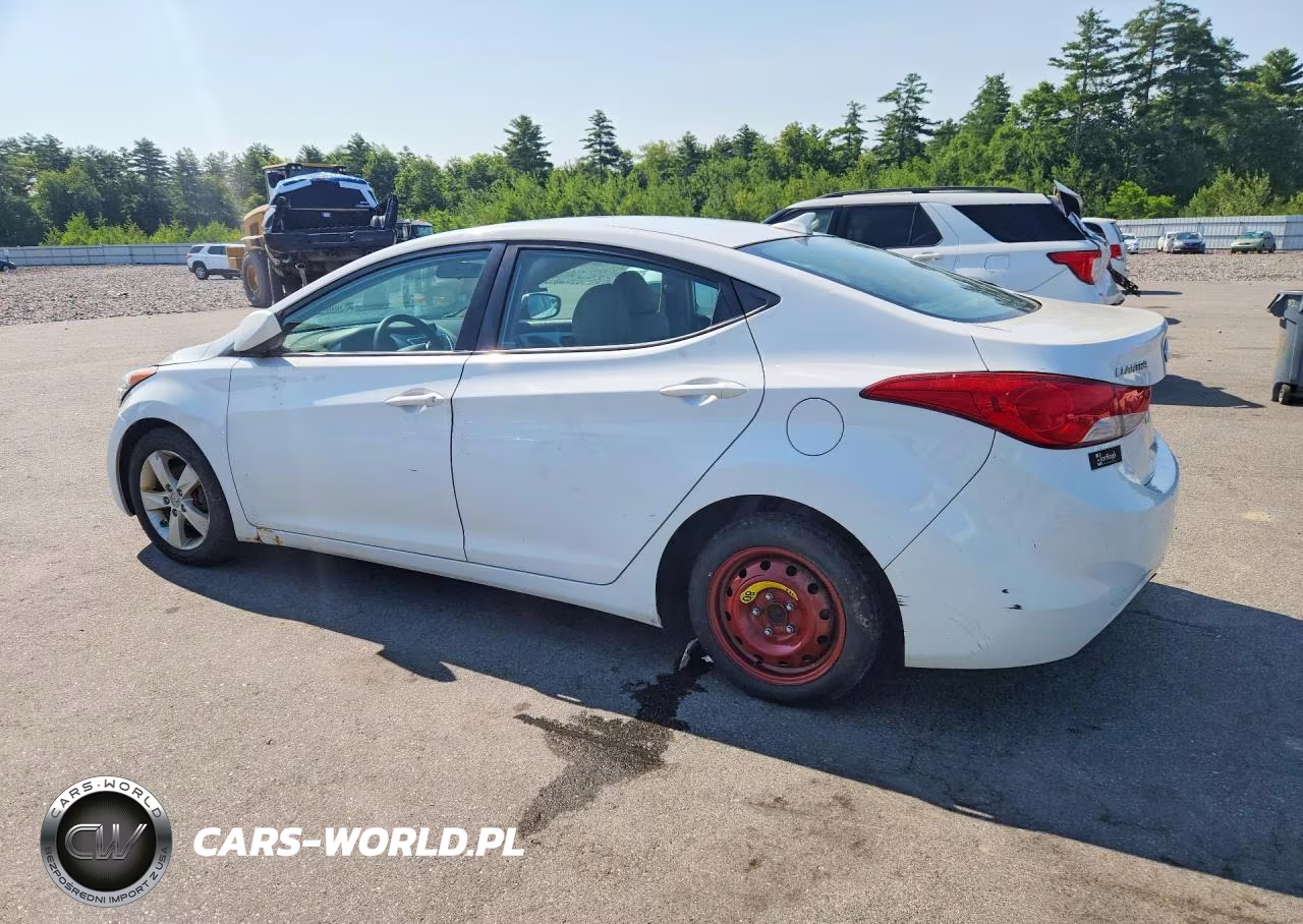 2012 Hyundai Elantra Gls VIN:5NPDH4AE0CH113871 - 2