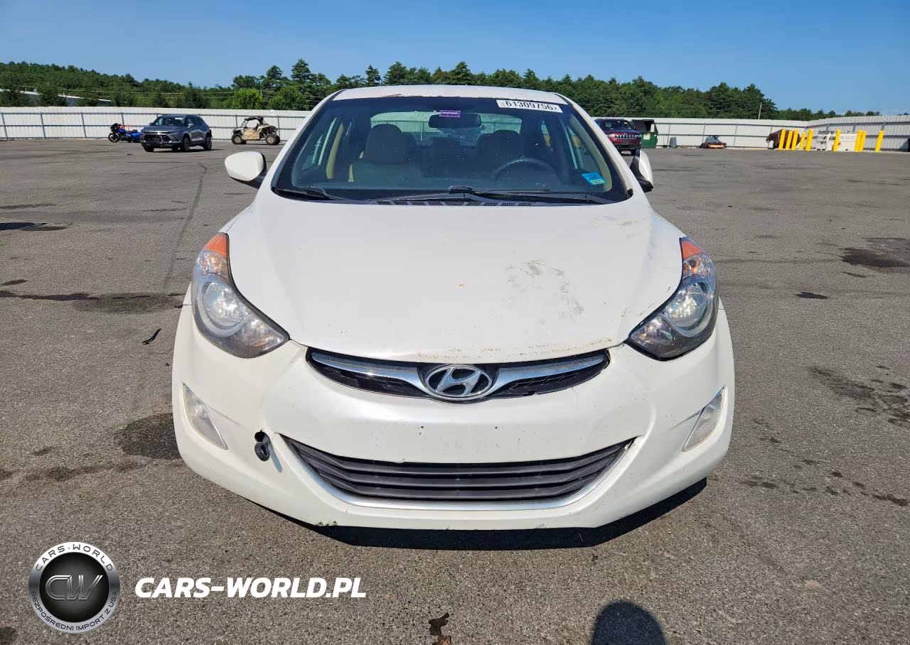 2012 Hyundai Elantra Gls VIN:5NPDH4AE0CH113871 - 5