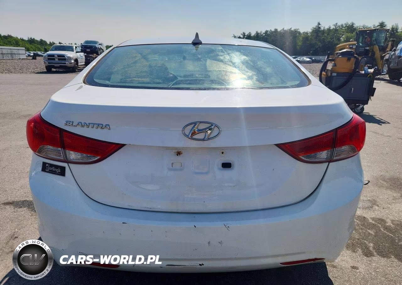 2012 Hyundai Elantra Gls VIN:5NPDH4AE0CH113871 - 6