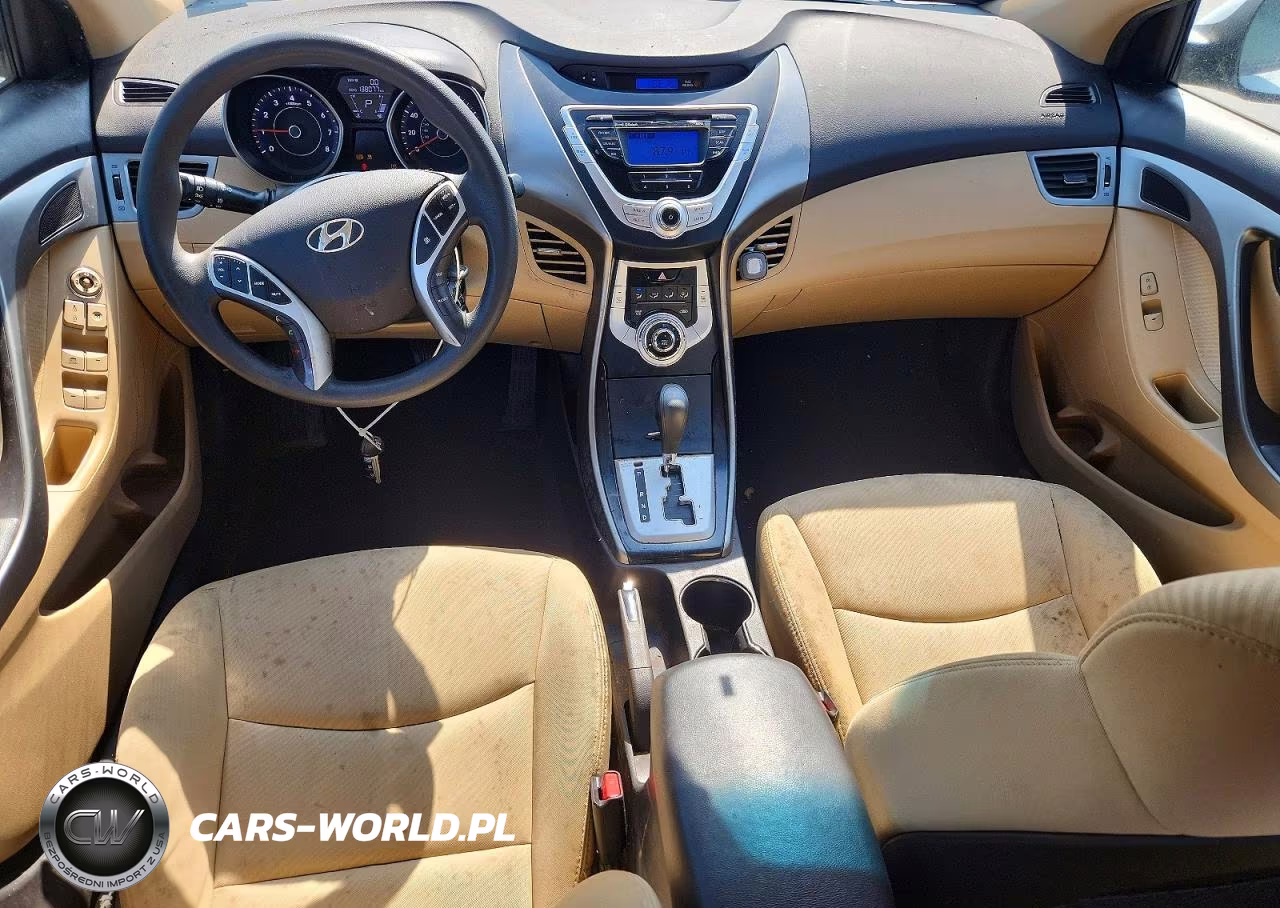 2012 Hyundai Elantra Gls VIN:5NPDH4AE0CH113871 - 8