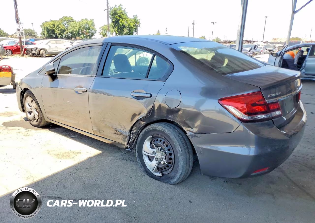 2013 Honda Civic Lx VIN:19XFB2F50DE271849 - 2