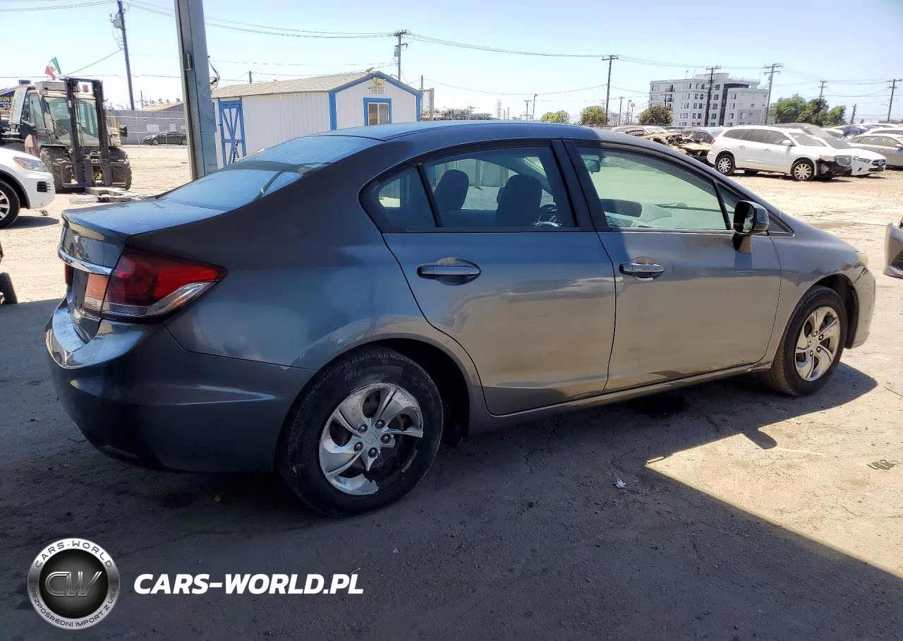 2013 Honda Civic Lx VIN:19XFB2F50DE271849 - 3