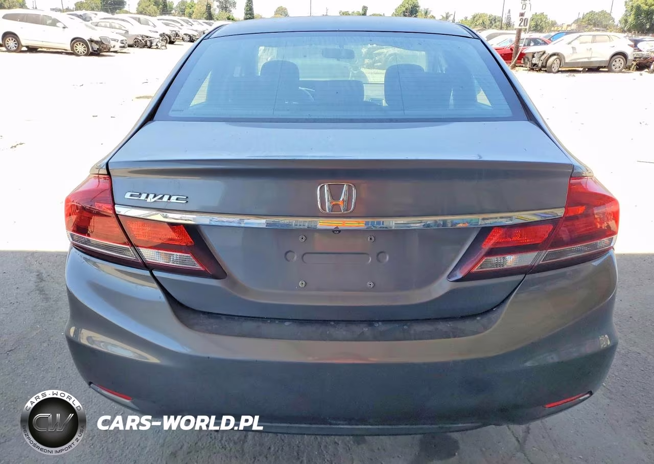 2013 Honda Civic Lx VIN:19XFB2F50DE271849 - 6