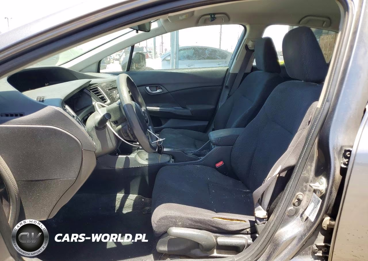 2013 Honda Civic Lx VIN:19XFB2F50DE271849 - 7