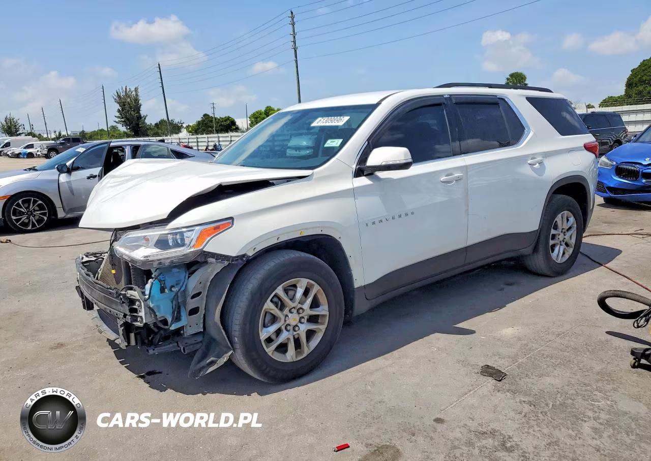 2020 Chevrolet Traverse Lt VIN:1GNEVHKW0LJ225547 - 1