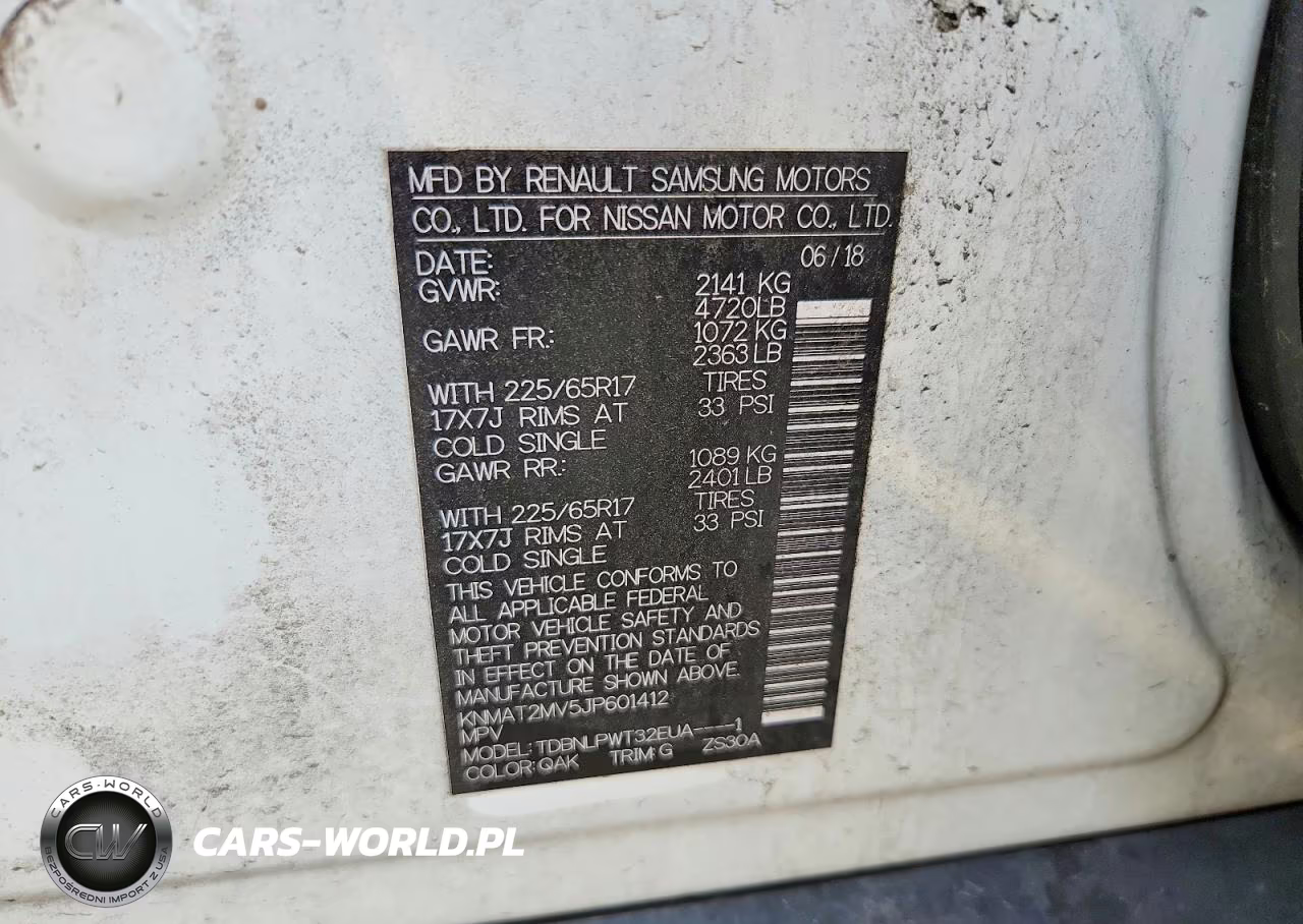 2018 Nissan Rogue S VIN:KNMAT2MV5JP601412 - 13