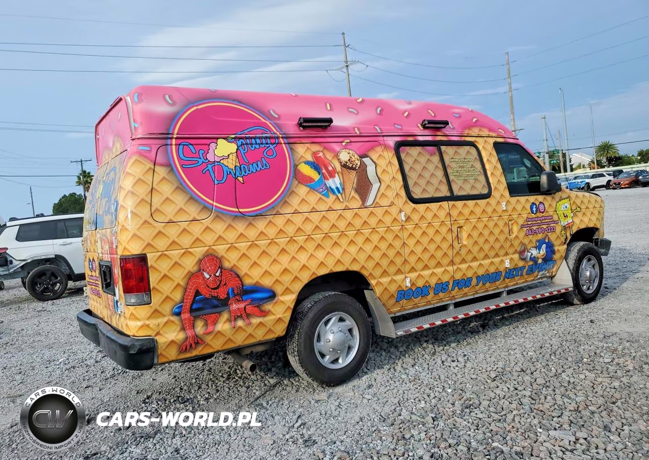 2012 Ford E150 Food Truck VIN:1FTNS1EWXCDA50629 - 3
