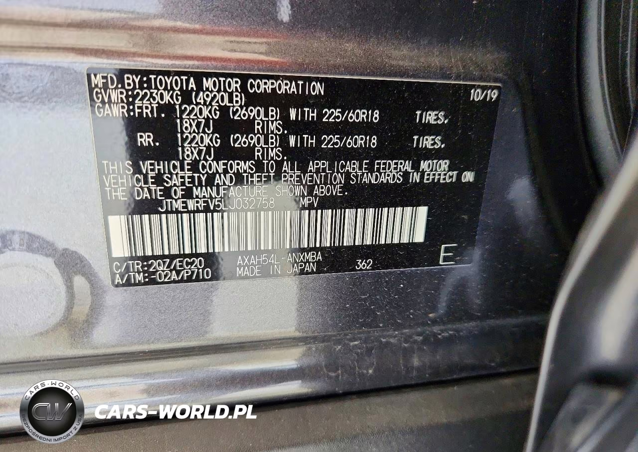 2020 Toyota Rav4 Xse VIN:JTMEWRFV5LJ032758 - 13