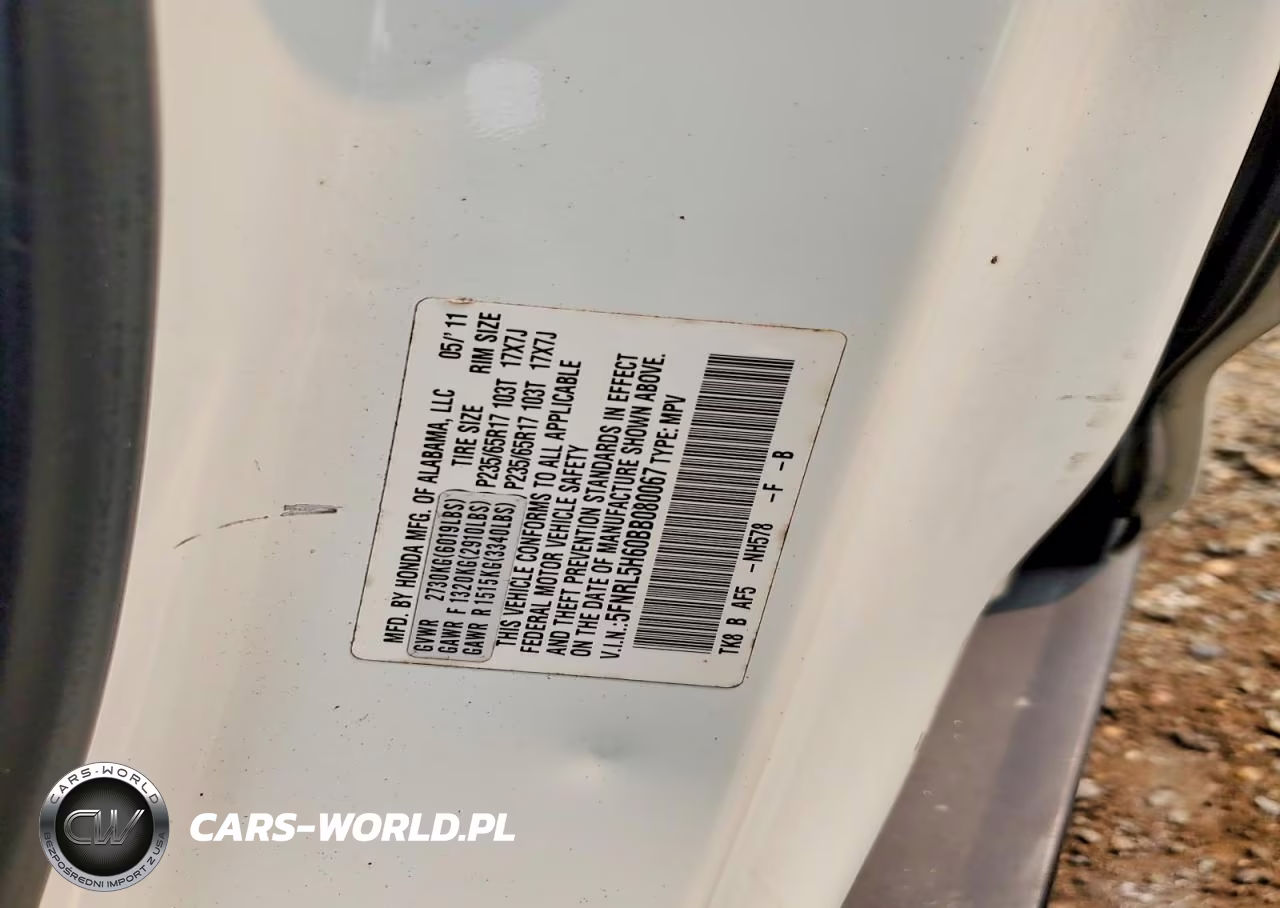 2011 Honda Odyssey Exl VIN:5FNRL5H60BB080067 - 13