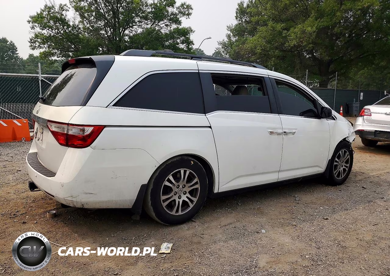 2011 Honda Odyssey Exl VIN:5FNRL5H60BB080067 - 3
