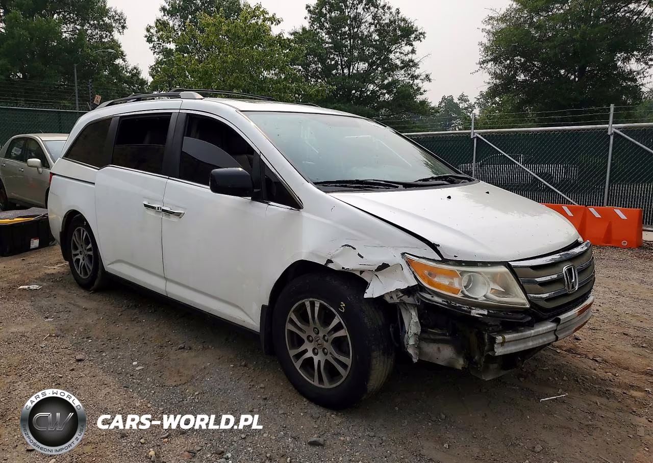2011 Honda Odyssey Exl VIN:5FNRL5H60BB080067 - 4