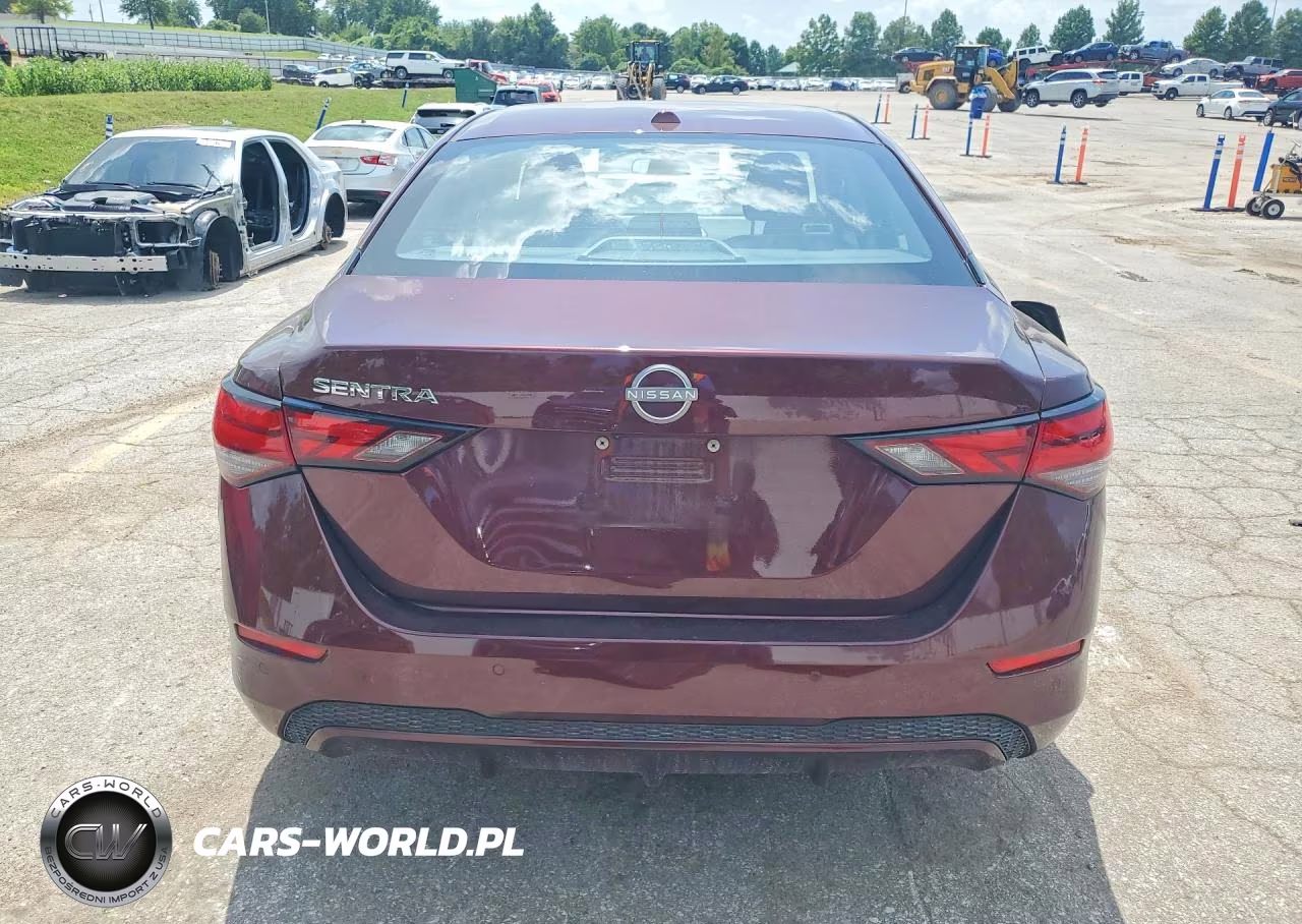 2025 Nissan Sentra Sv VIN:3N1AB8CV9SY278511 - 6