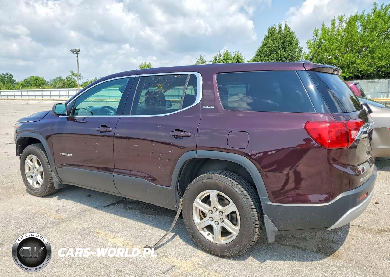 2018 GMC Acadia Sle VIN:1GKKNKLA6JZ106741 - 2