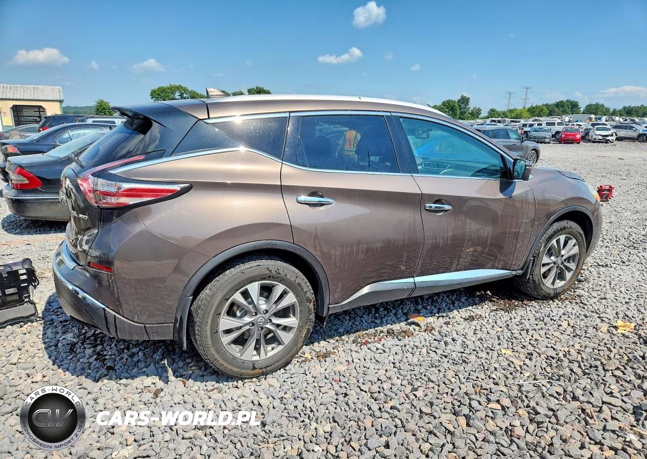 2017 Nissan Murano Sl VIN:5N1AZ2MH3HN116485 - 3
