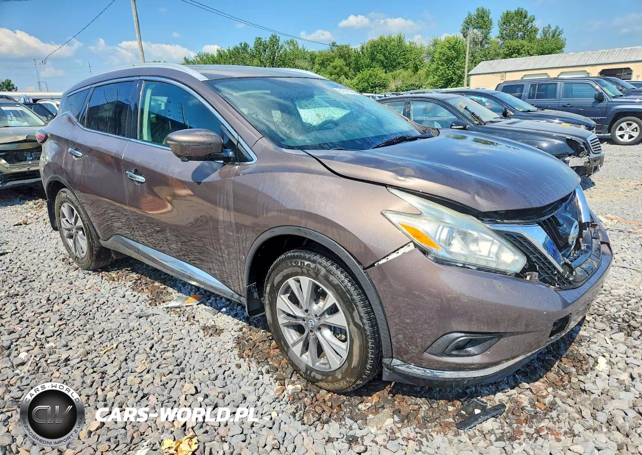 2017 Nissan Murano Sl VIN:5N1AZ2MH3HN116485 - 4