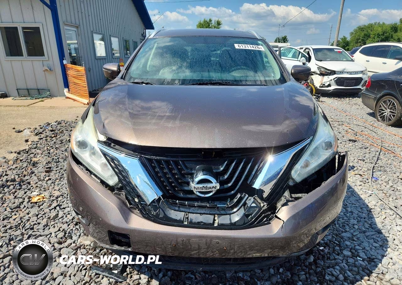 2017 Nissan Murano Sl VIN:5N1AZ2MH3HN116485 - 5