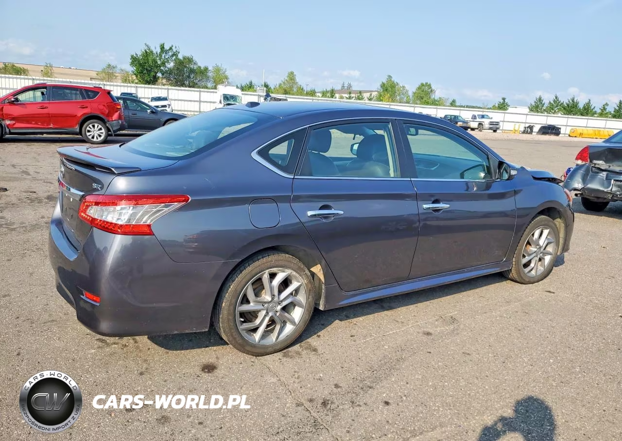 2015 Nissan Sentra Sr VIN:3N1AB7AP8FY325113 - 3