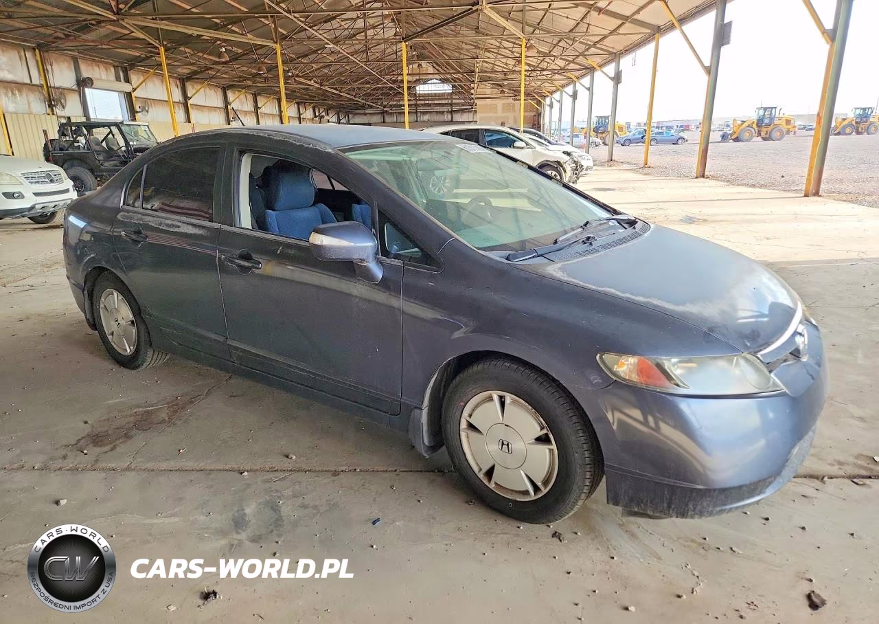 2008 Honda Civic Hybrid VIN:JHMFA36208S024007 - 4