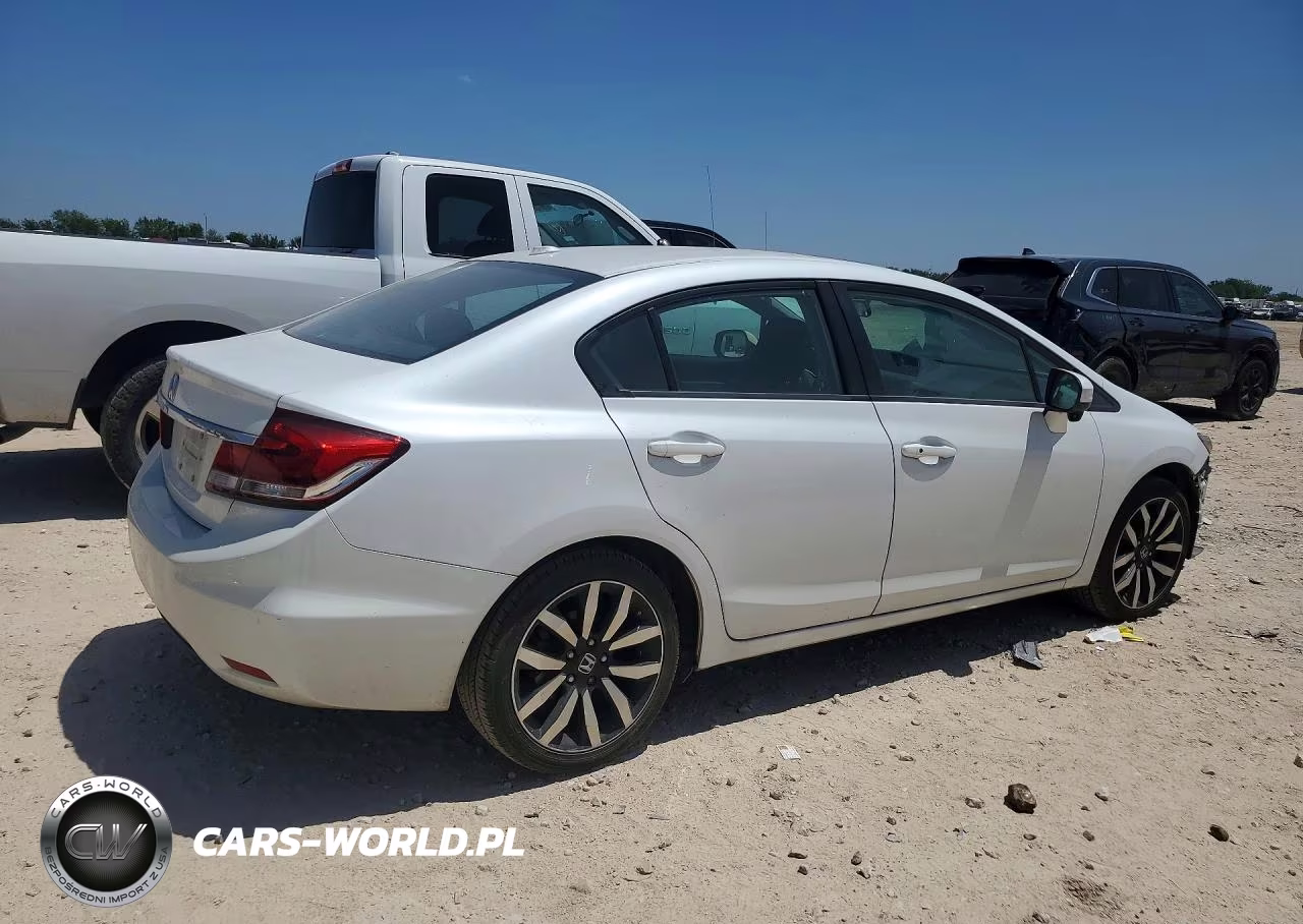 2014 Honda Civic Exl VIN:19XFB2F96EE078786 - 3