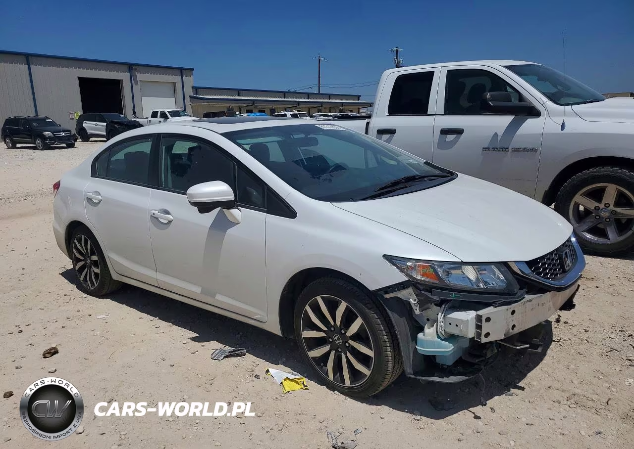 2014 Honda Civic Exl VIN:19XFB2F96EE078786 - 4