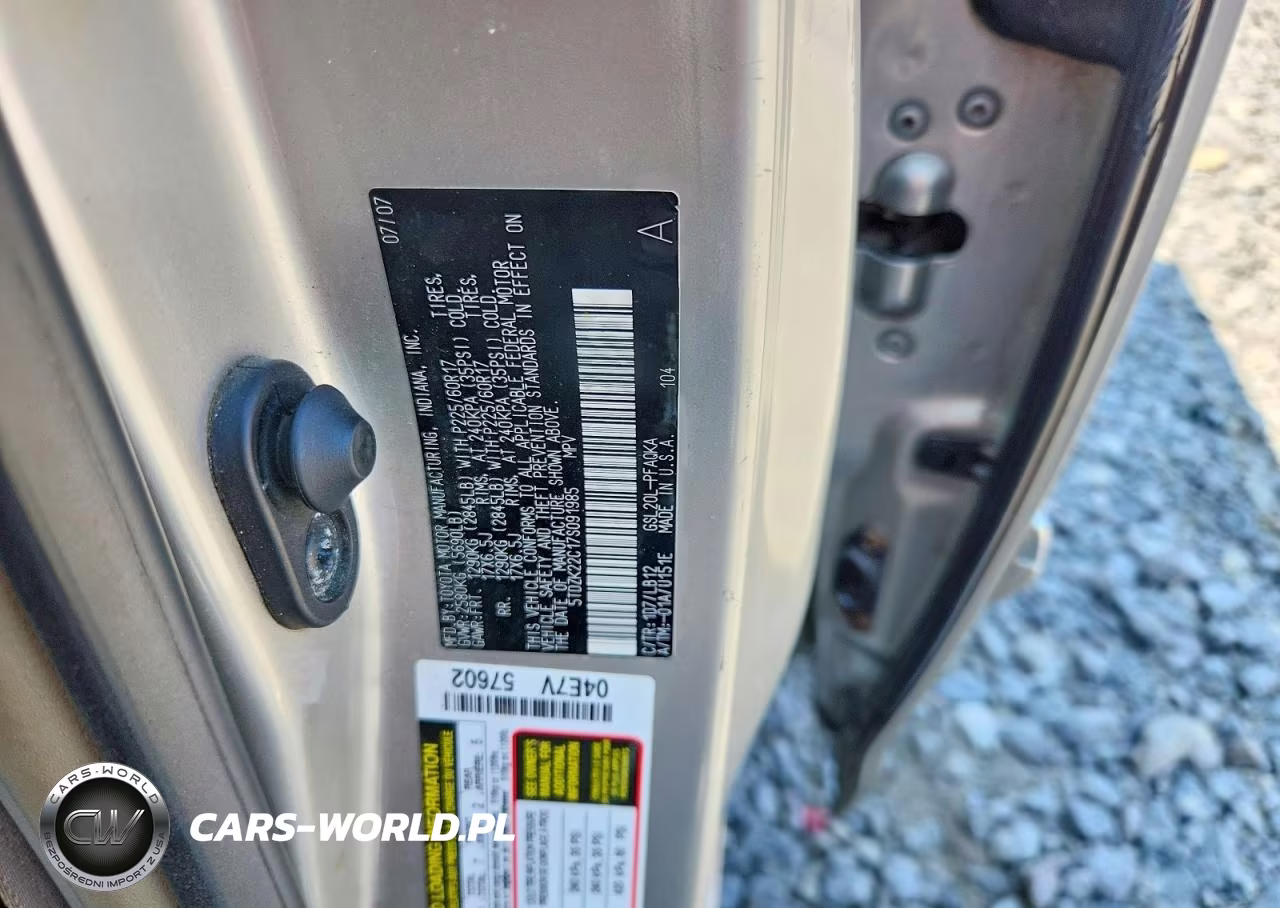 2007 Toyota Sienna Xle Limited 7-Passenger VIN:5TDZK22C17S091985 - 13