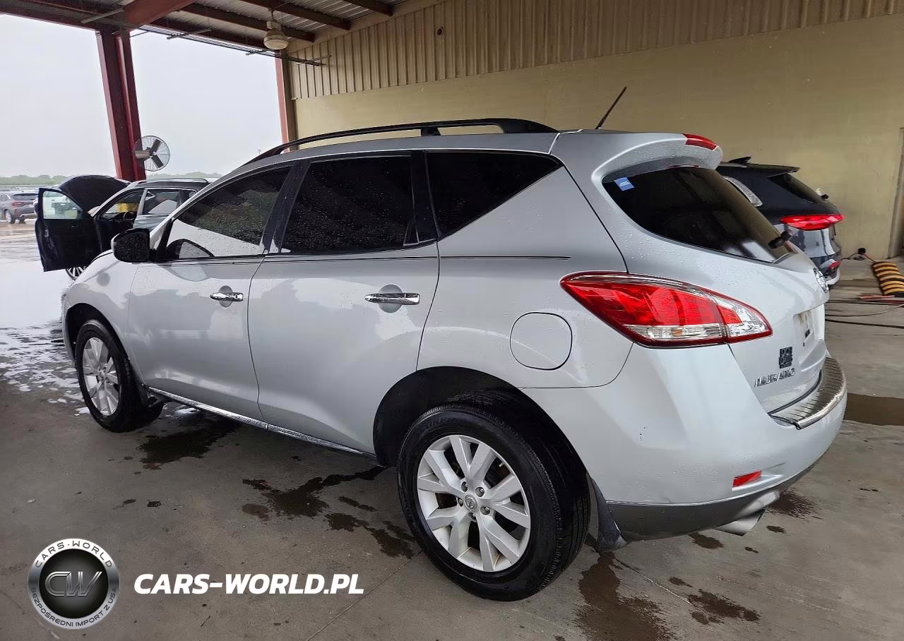 2014 Nissan Murano Sl VIN:JN8AZ1MU8EW416139 - 2
