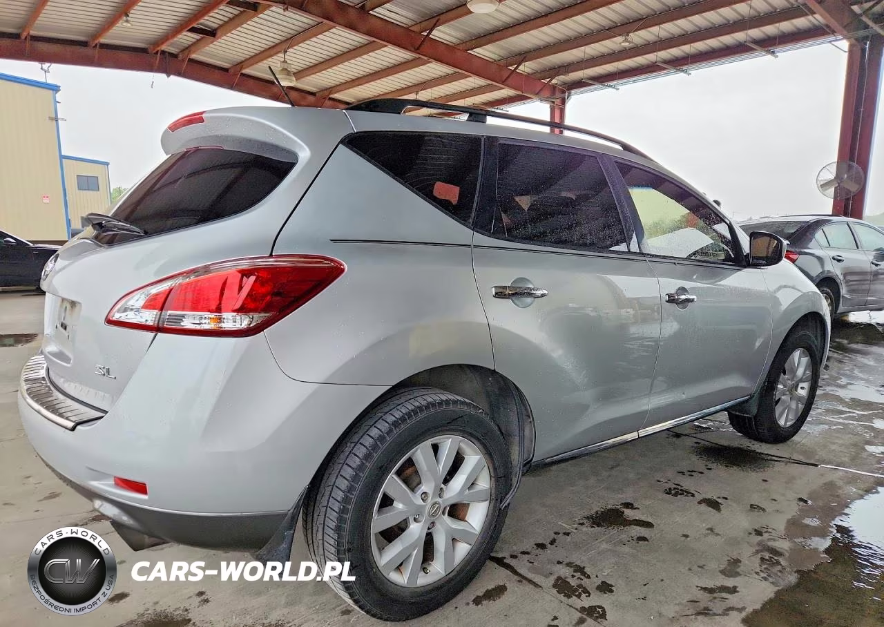 2014 Nissan Murano Sl VIN:JN8AZ1MU8EW416139 - 3