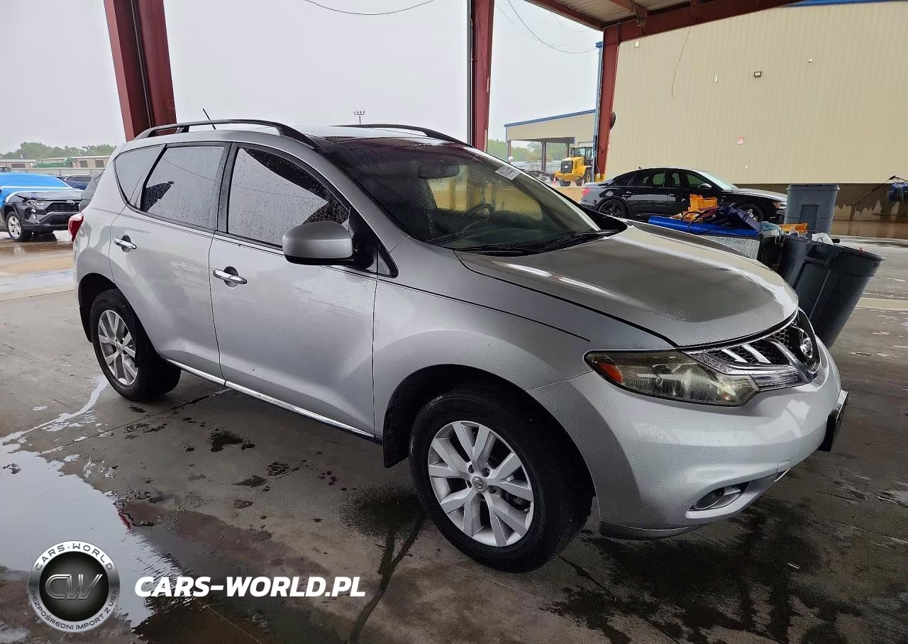 2014 Nissan Murano Sl VIN:JN8AZ1MU8EW416139 - 4