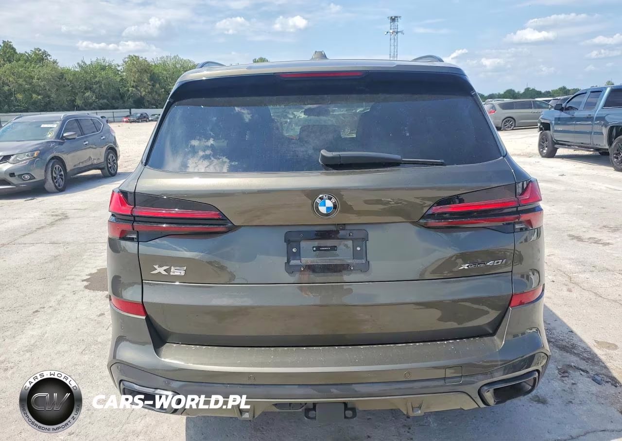 2024 BMW X5 xDrive40I VIN:5UX23EU03R9T91739 - 6