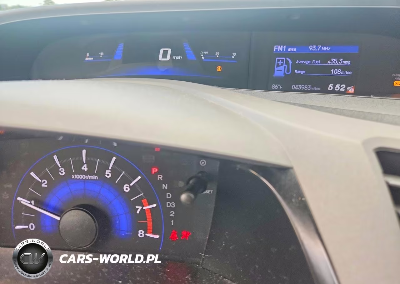2012 Honda Civic Ex VIN:2HGFG3B82CH520566 - 9
