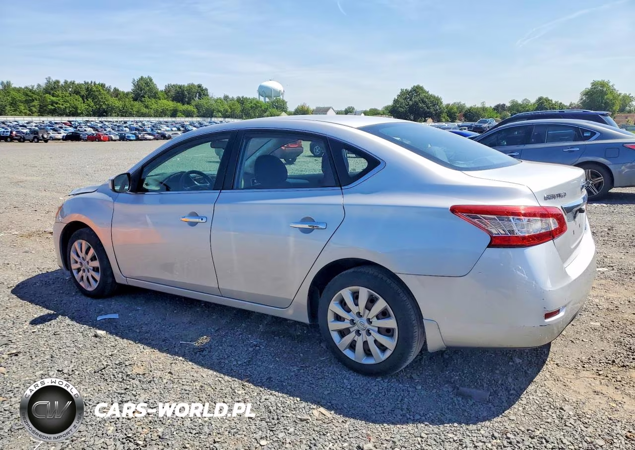 2014 Nissan Sentra Sv VIN:3N1AB7AP0EL667652 - 2