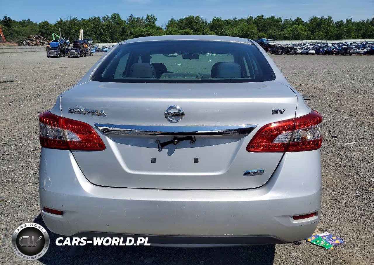 2014 Nissan Sentra Sv VIN:3N1AB7AP0EL667652 - 6
