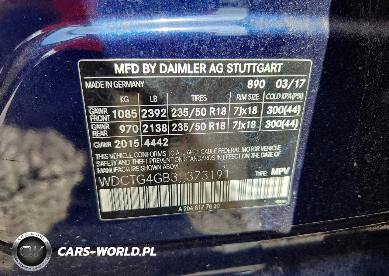 2018 Mercedes-Benz Gla 250 4Matic VIN:WDCTG4GB3JJ373191 - 13