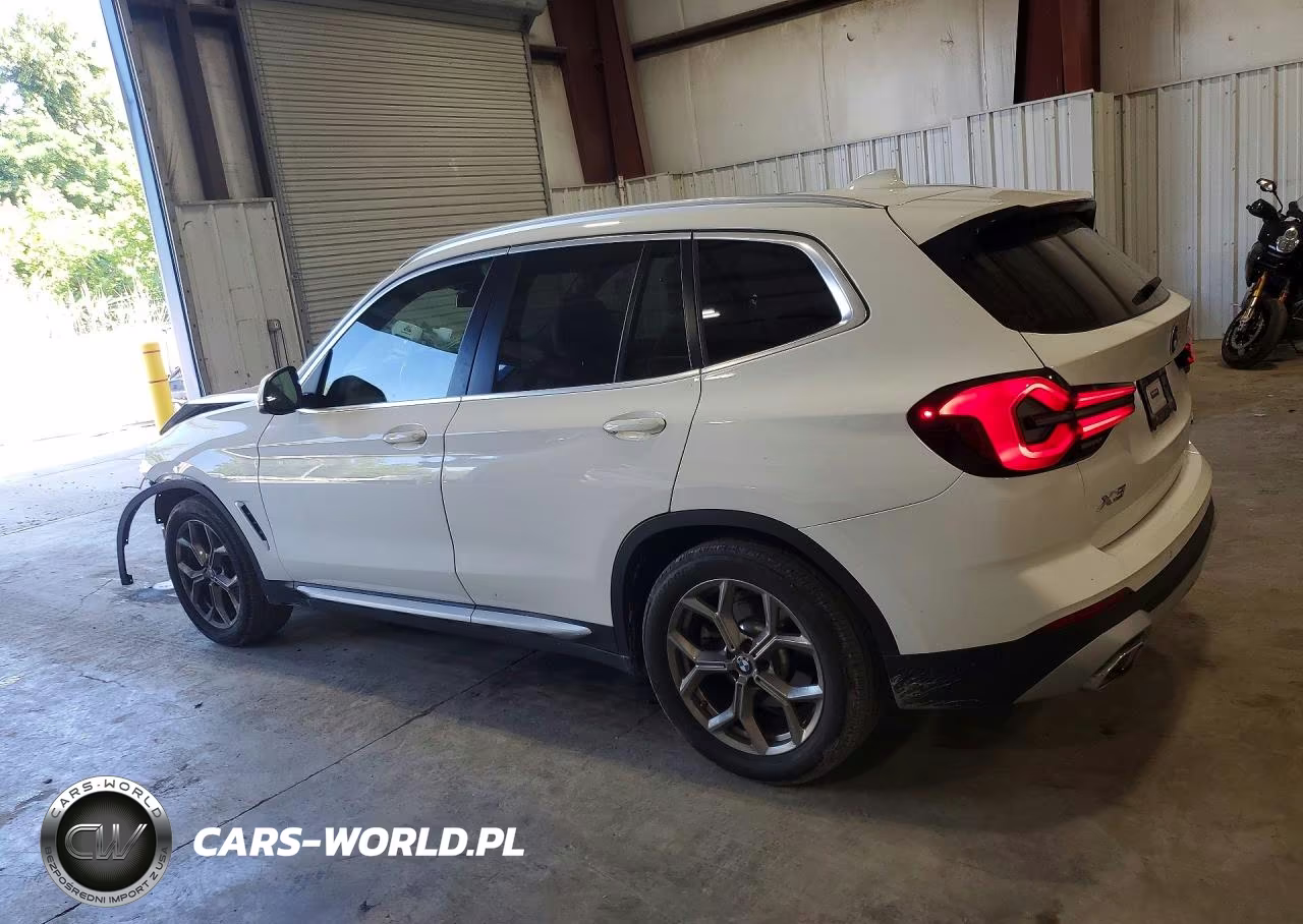 2022 BMW X3 xDrive30I VIN:5UX53DP06N9M66026 - 2
