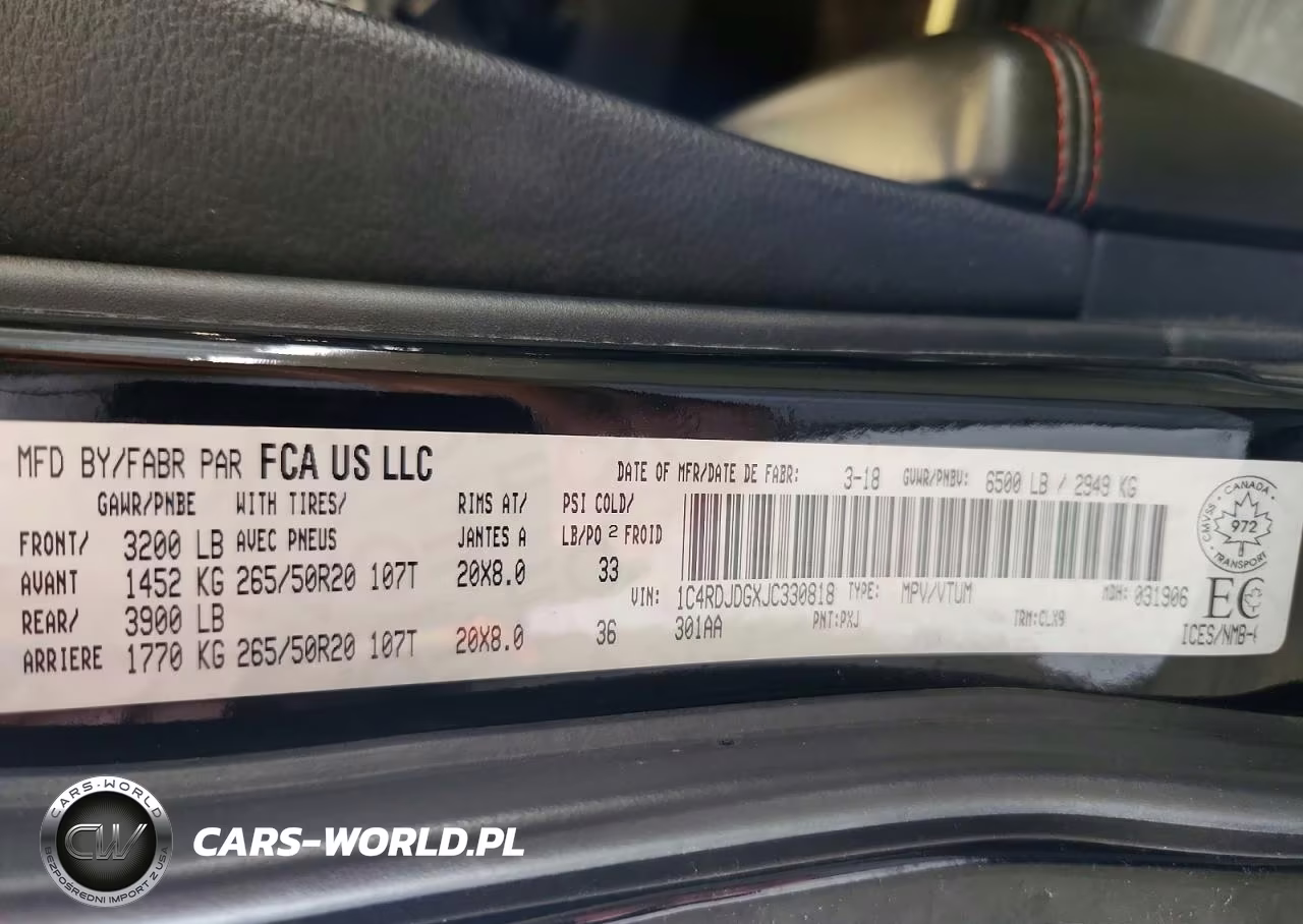 2018 Dodge Durango Gt VIN:1C4RDJDGXJC330818 - 13