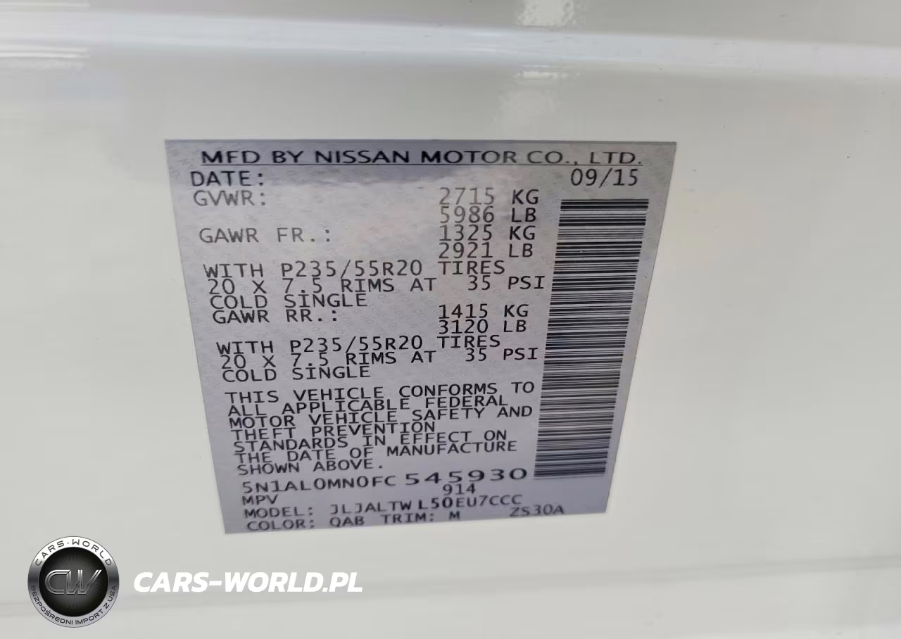 2015 Infiniti Qx60 Base VIN:5N1AL0MN0FC545930 - 14
