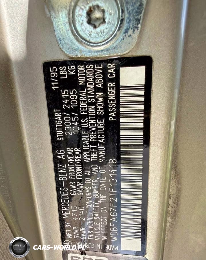 1996 Mercedes-Benz Sl 500 VIN:WDBFA67F2TF131418 - 10