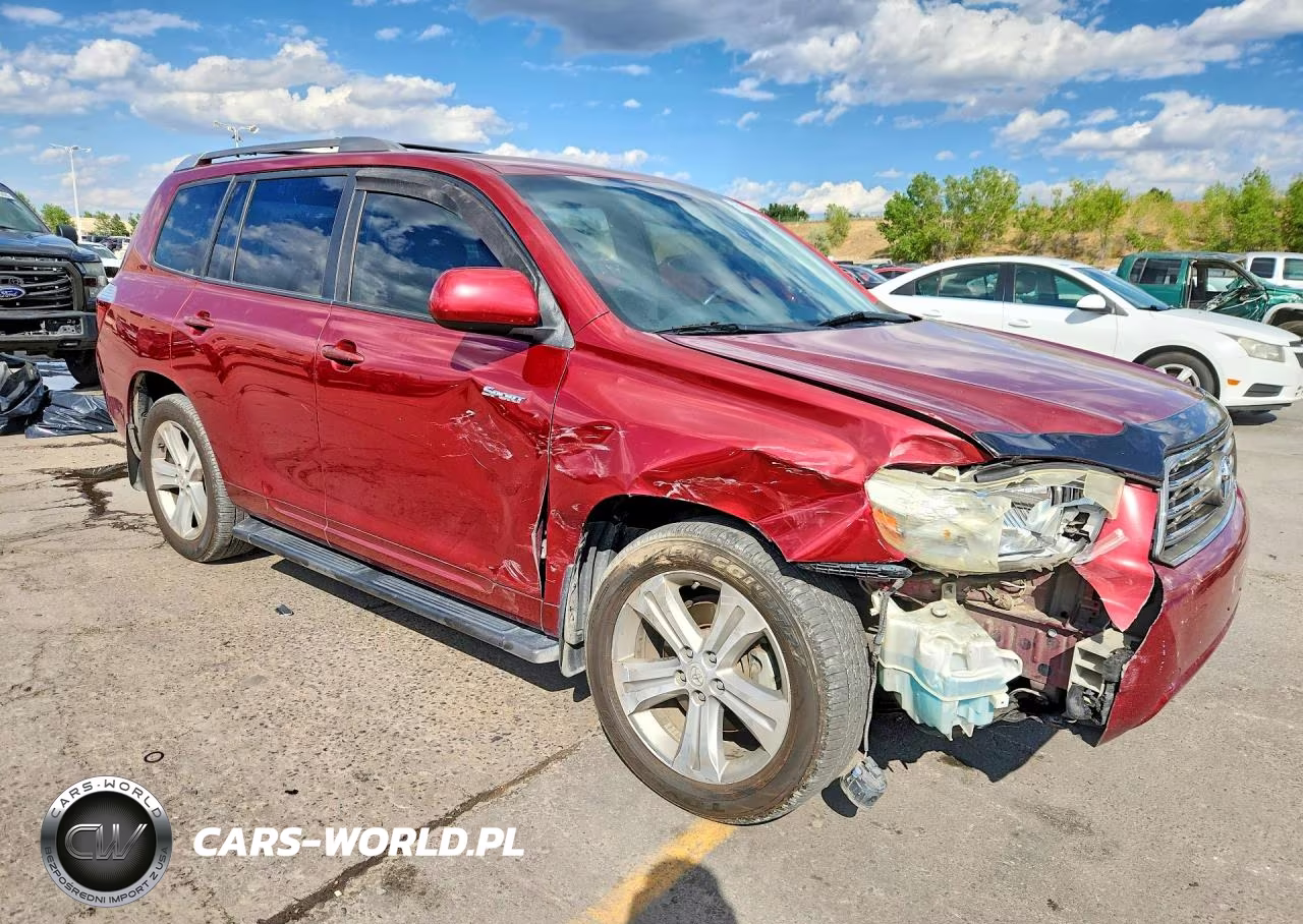 2008 Toyota Highlander Sport VIN:JTEES43A482052884 - 4