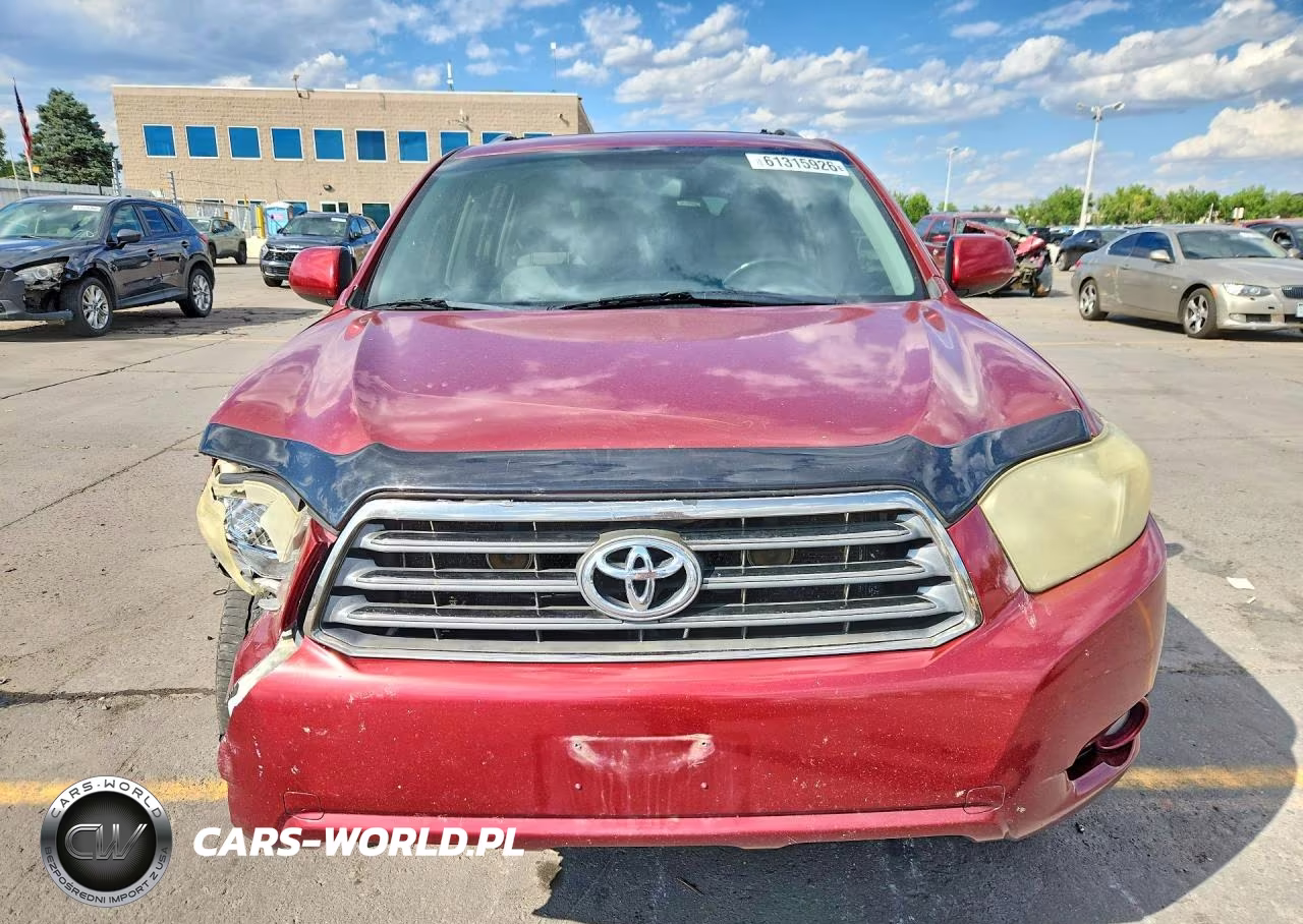 2008 Toyota Highlander Sport VIN:JTEES43A482052884 - 5