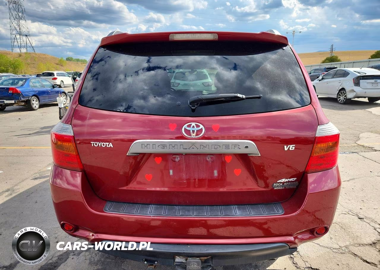 2008 Toyota Highlander Sport VIN:JTEES43A482052884 - 6
