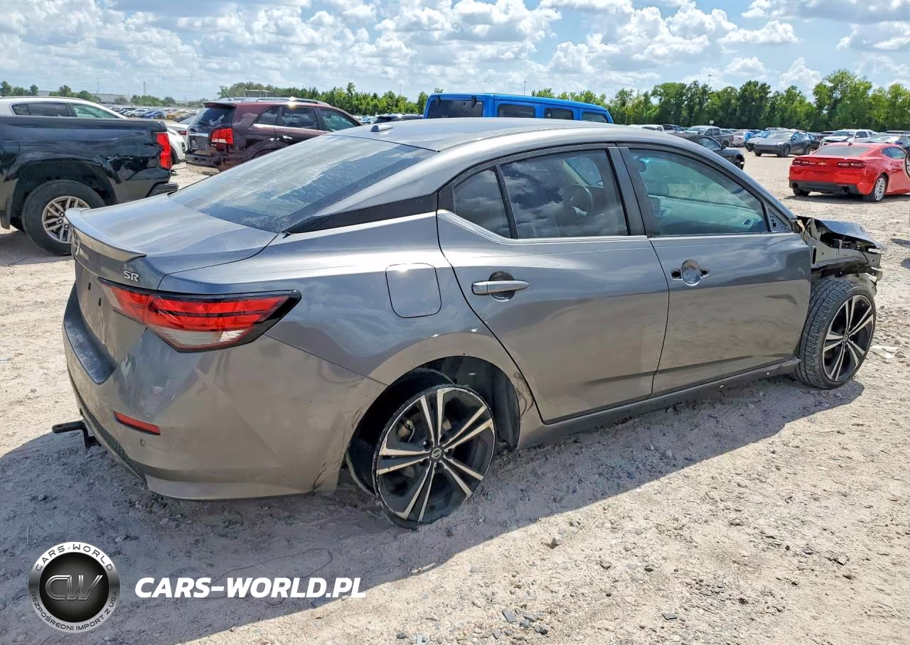 2021 Nissan Sentra Sr VIN:3N1AB8DV0MY288555 - 3