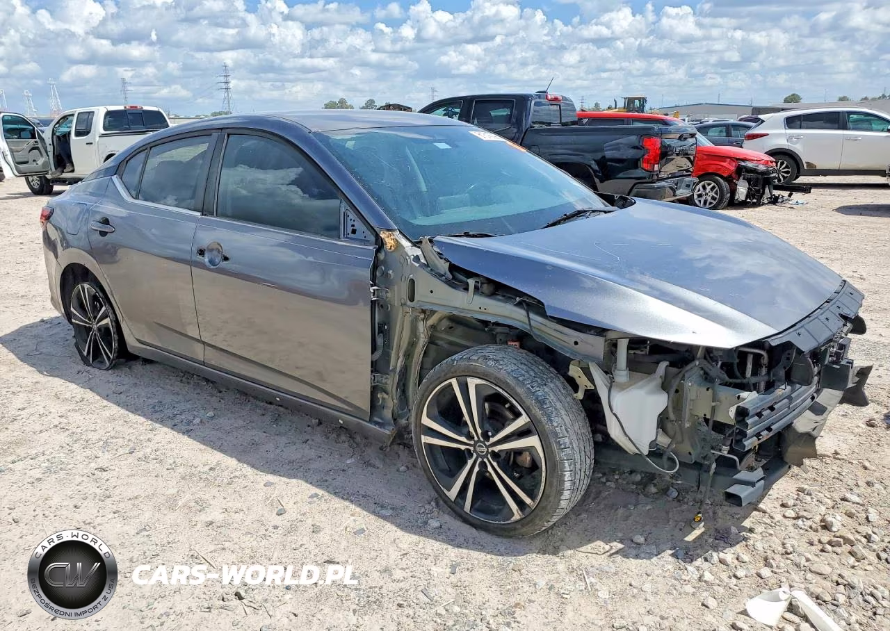 2021 Nissan Sentra Sr VIN:3N1AB8DV0MY288555 - 4