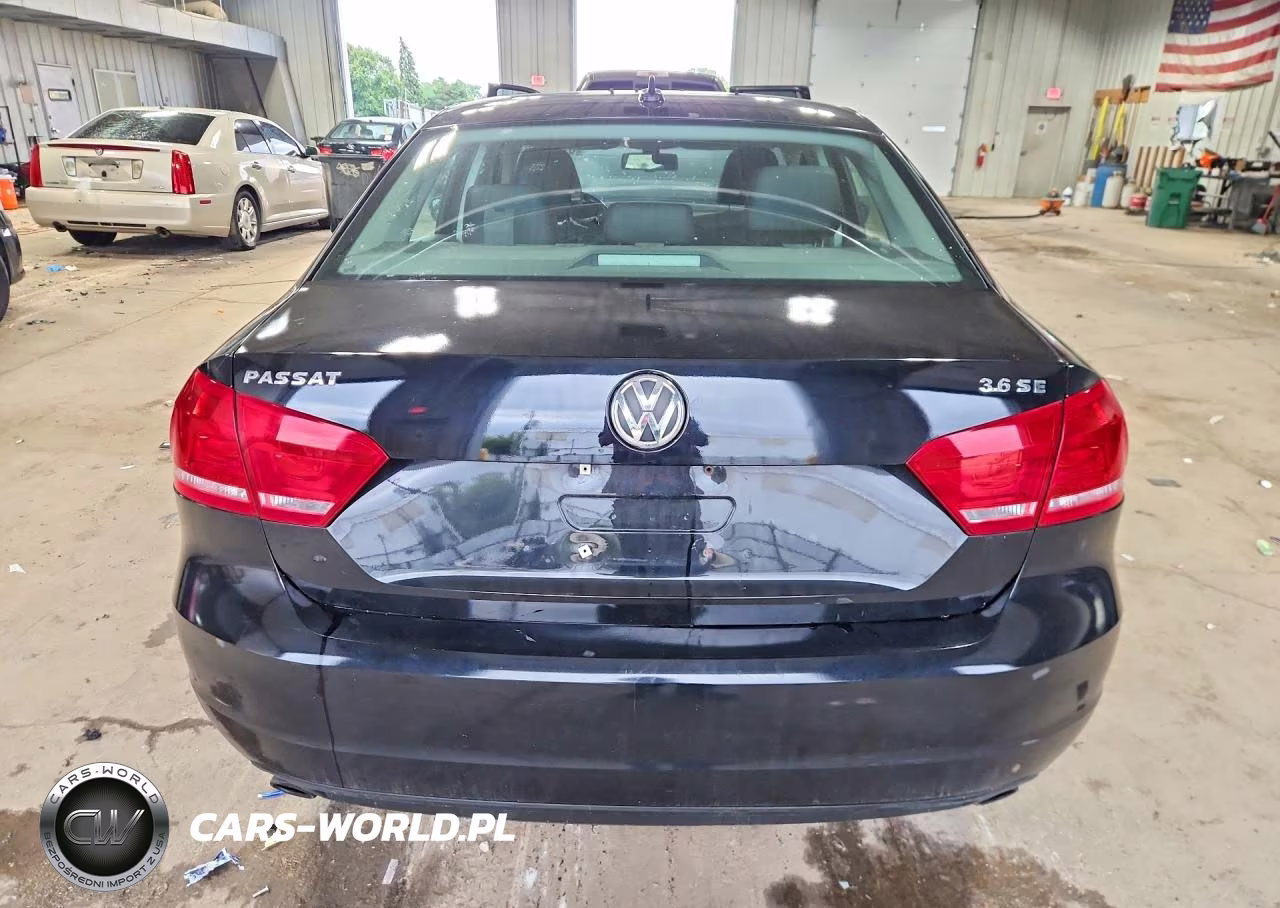 2012 Volkswagen Passat Se VIN:1VWBM7A37CC077043 - 6