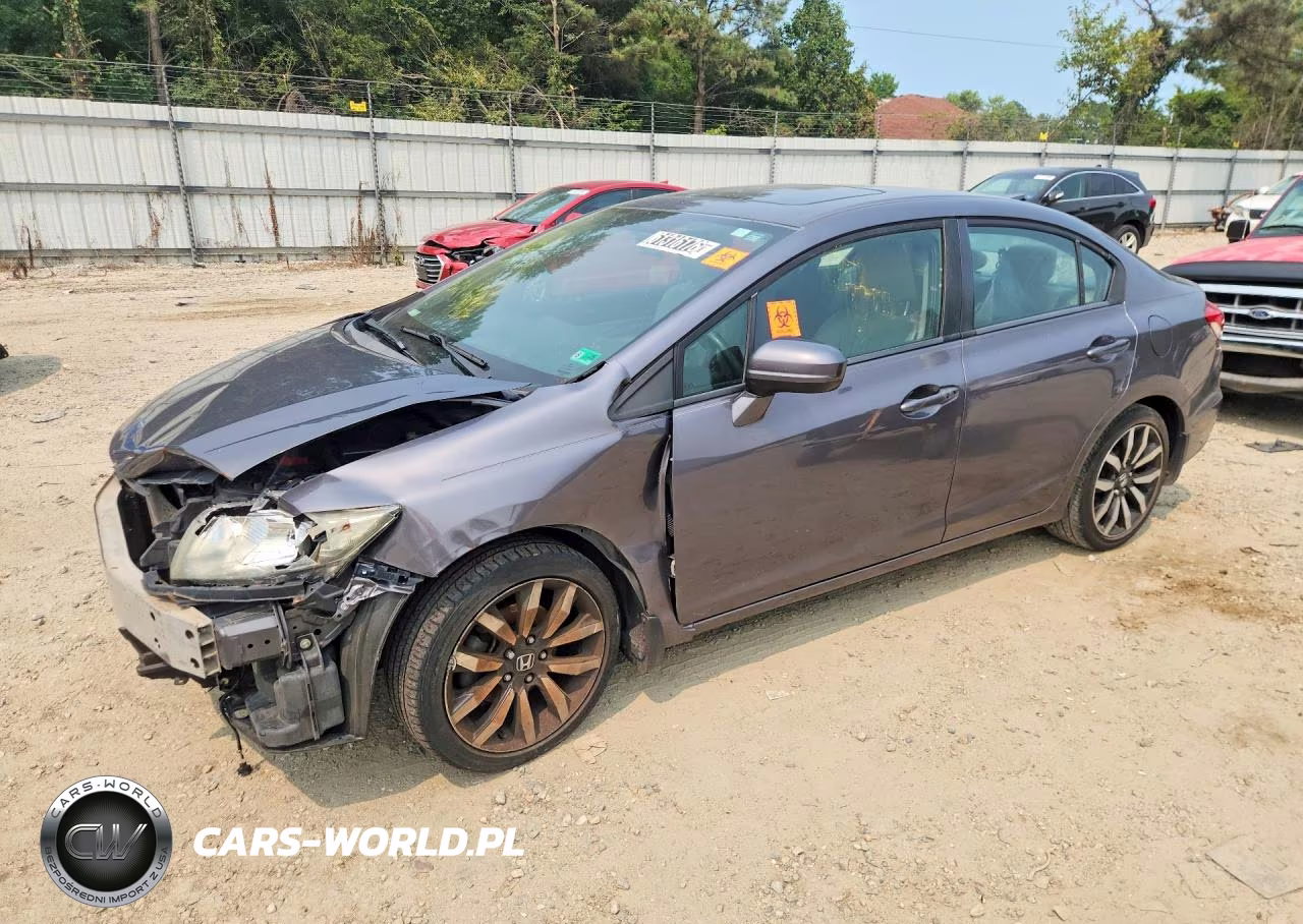 2015 Honda Civic Exl VIN:19XFB2F93FE036657 - 1