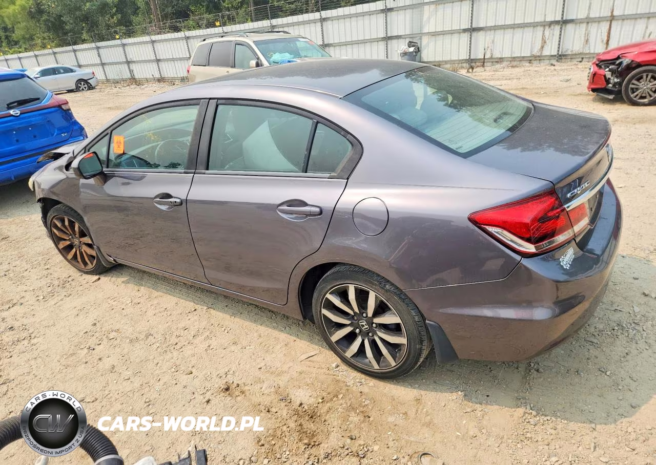 2015 Honda Civic Exl VIN:19XFB2F93FE036657 - 2