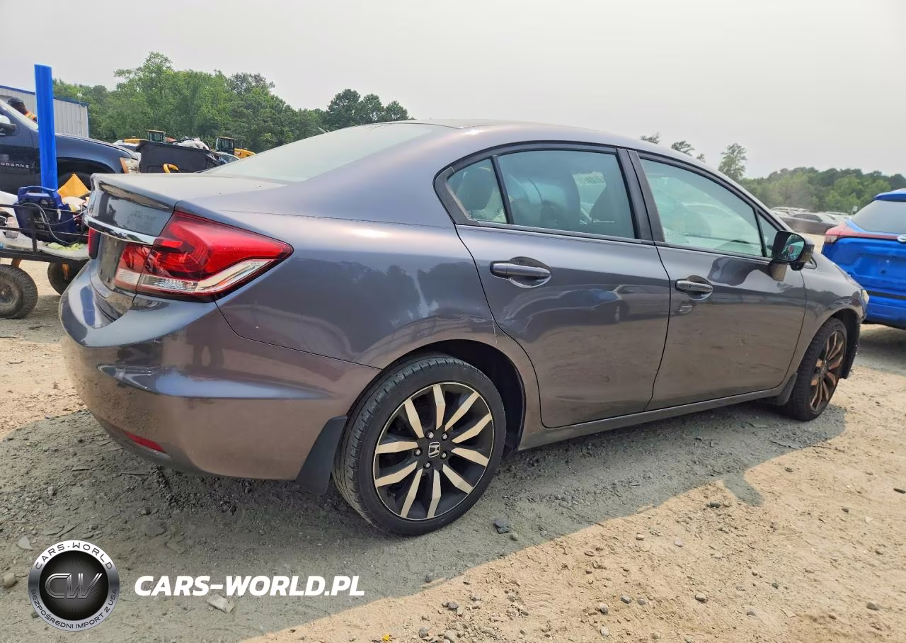 2015 Honda Civic Exl VIN:19XFB2F93FE036657 - 3